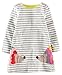 Kaily Mädchen Baumwolle Langarm T-shirt Kleid
