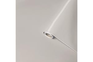 Venilia Folia samoprzylepna | matowa naturalna, 45cm x 2m | folia meblowa samoprzylepna, folia dekoracyjna, tapeta, folia kuchenna | PVC bez ftalanu | Made in Europe