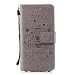 Produktbild HUAWEI P20 Hülle, HUAWEI P20 Schutzhülle, HUAWEI P20 cover Alfort Flamingos Lederhülle Design Dual Use Flip Hülle Cover Schale Book Type PU Leder + PC Hülle Innere Magnetverschluss Flip Case Wallet Case für HUAWEI P20 Smartphone Ledercase Tasche Taschen Schalen Handytasche mit Standfunktion und Kartenfächer ( Grau )