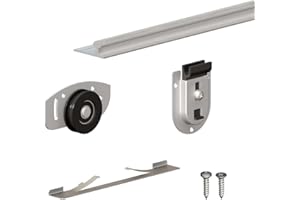 SLID'UP BY MANTION Système coulissant SLID'UP 130 pour 2 ou 3 portes de placard - rail 1,94 m - 70 kg