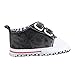 Itaar Baby Shoes Newborn Toddler Infant Anti-skid Washed Denim Double Magic Tapes Trainers Flats Sneakers Prewalker (11(3-6M), black)