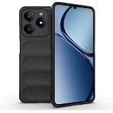 Kilifplus Realme C61 Uyumlu Silikon Telefon Kılıfı, Darbe Koruma, Kadife İ&ccedil; Y&uuml;zeyli, Oyuklu Tasarım, Kamera Korumalı Telefon 