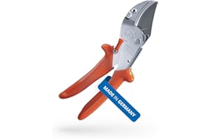 Original LÖWE 10 cesoie professionali da giardino 10.107 con geometria bypass, forbici affilate con manici ergonomici e rivestimento antiaderente su lama in acciaio