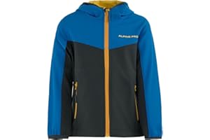 ALPINE PRO SPORTSWEAR & EQUIPMENT Alpine Pro Holdo - Chaqueta de esquí para niño, chaqueta softshell, chaqueta de invierno, chaqueta funcional, chaqueta ligera, chubasquero, chaqueta de senderismo, impermeable, resistente al viento,
