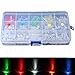 Produktbild Bluelover 300Pcs 5 Mm Led Dioden Gelb Rot Blau Grün Weiß Sortiment Licht Diy Kit