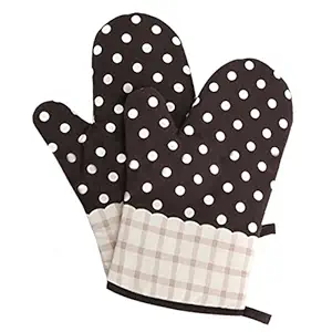 Adeeing Heat Insulation Gloves, Heat-Resistant Anti-Scald Microwave Oven Baking Mittens, Kitchen Baking Tool