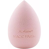 M Asam MAGIC FINISH Make-up Schwamm – Ei-förmiger Sponge Zum Auftragen & Verblenden Von Make up, Foundation, Puder & Cream Bl