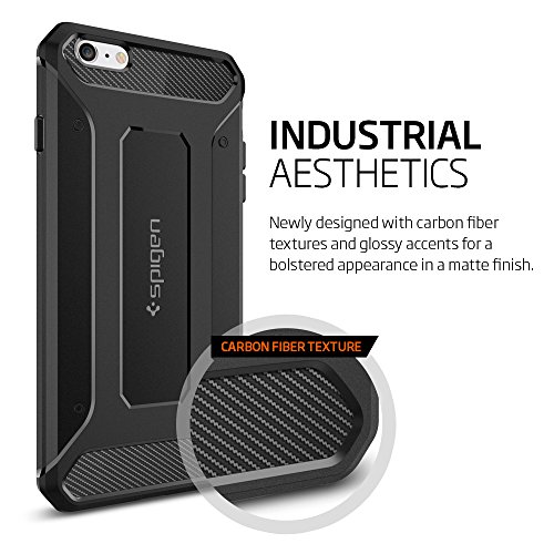 Spigen SGP11643 - Funda para iPhone 6 Plus 6S Plus Negro reviews Spigen SGP11643 - Funda para iPhone 6 Plus 6S Plus Negro