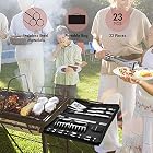 JOLVVN Grillbesteck Set 23er Bestecksets BBQ Grillzubehör – Bild 7