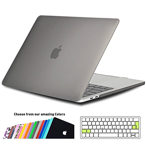 MacBook Pro 13 H  lle Case 2017 2016  iNeseon Plastik Hartschale Schale Cover Tasche mit EU Transparent Tastaturschutz Schutzh  lle f  r Apple MacBook