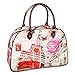 Produktbild Handtasche Vintage Look Paris Henkeltasche Henkel Tasche PVC - 42 x 38 cm