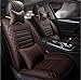Produktbild Balscw Autositzkissen/Hochwertiges 5-Sitz-Universalkissen - für Den Ganzjahreseinsatz Geeignet, Leder-All-Inclusive-Sitzbezug, Coffee