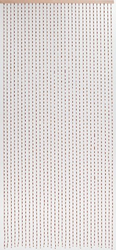 Holzperlenvorhang Perlenvorhang Türvorhang ‚Dehli‘ ca. 90x200cm (BxH) - 2