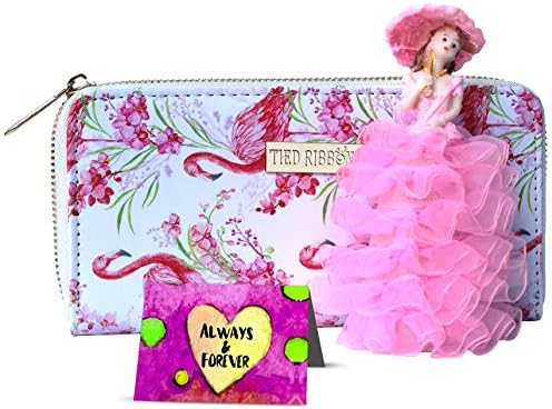 TIED RIBBONS Valentine Gifts for Girlfriend, Wife, Her, Surprise Box (Clutch, Pink Doll Showpiece and Greeting Card)