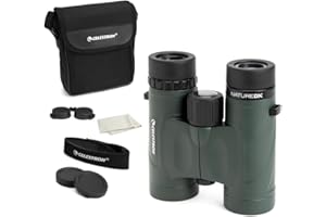 Celestron 71330 Nature DX 8x32: prismáticos con prisma BaK-4, verde