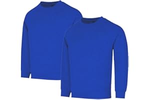 KHIM Fleece Sweatshirt Unisex Knitted Sweater Jumber Full Sleeve Kids Boys Girls Children Top Crew Neck Outdoor Activewear