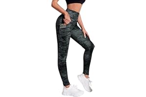IN ONE CLOTHING Damskie legginsy fitness spodnie sportowe w eleganckich kolorach i z wysokim stanem