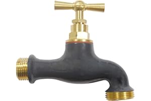 BOUTTE Boutté 0182923 Robinet de puisage laiton-gris ardoise 15x21 nez 20x27