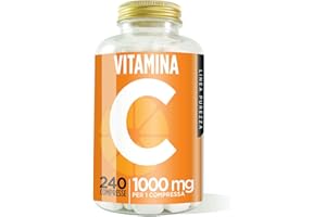 Noebis Pharma, VITAMINA C 1000 MG, 240 Compresse, 8 mesi di fornitura. La confezione può variare