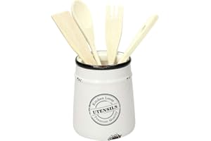 Tognana Urban Chic Porta Utensili, Ceramica, Bianco, 1