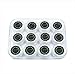 Tefamore 12 Colors Nail Art Shinning Mirror Glitter Powder Gel