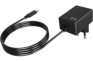 Coolwell for Raspberry Pi 5 Power Supply 27W USB-C PD Power Supply Output 5.1V/5A, 9V/3A, 12V/2.25A, 15V/1.8A ETL Listed-GaN PD 5A 27W