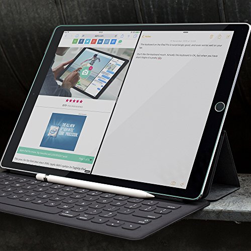 iPad Pro 9,7 Displayschutzfolie, iPad Air/iPad Air 2 Displayschutzfolie, rusee gehärtetem Glas [Hohe Definition] [Bubble frei] [9H Härte] Displayschutzfolie für iPad Air/iPad Air 2/iPad Pro 24,6 cm - 4