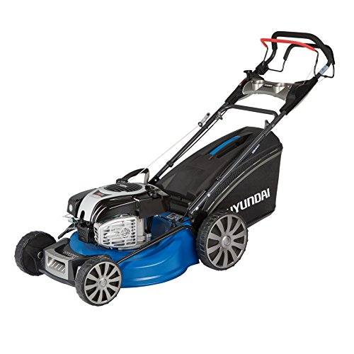 HYUNDAI Benzin-Rasenmäher LM5301G B&S (Selbstantrieb, Schnittbreite 53 cm, 2.5kW Briggs & Stratton Motor, 65L Fangkorb, Mulchfunktion, Benzin-Mäher) - 2