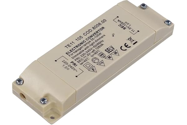 conecto X-HT010 Transformateur halogène 12 V/35-105 W, 220-240 V, 50 Hz