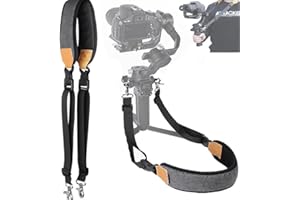 TAORICEN Taoric Comodo cinturino a doppio gancio Compatibile con DJI RS 3 / RS 3 Pro / RS2 / RSC2 / Ronin S/Ronin SC