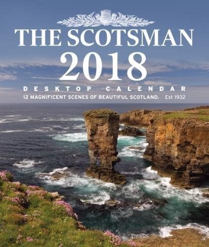 The Scotsman Desktop Calendar 2018 (In CD Box) 2018: 12 Magnificent Views of Beautiful Scotland