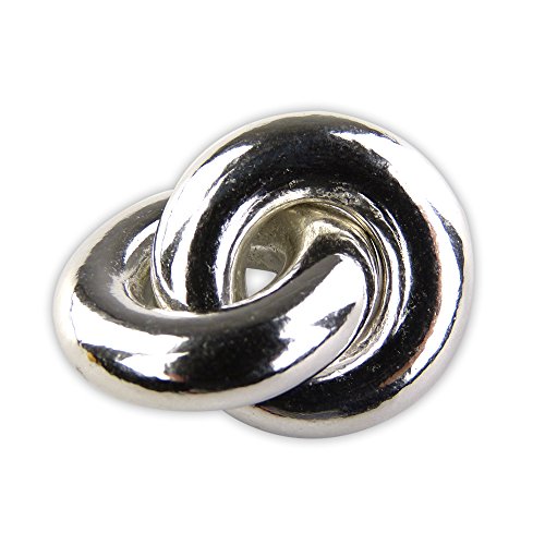 Preisvergleich Produktbild Ringe aus Zucker silber 10 Stück