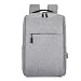 Produktbild PMWLKJ Mode Laptop Rucksack Anti-diebstahl Mit USB-ladeanschluss Reise Business School Radfahren Wandern Sport Rucksack Grau