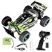 Produktbild FPS RTR Bundle: Rayline RR18 B Grün, 2.4G Elektro RC Buggy Monstertruck, Kinder Spielzeug, Ferngesteuertes Auto, Pistolenfernbedienung, 2WD, Offroad, 1:18 + 500mAh Akku, 2xAA Batterie, USB Adapter