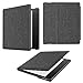 Produktbild Fintie Kindle Oasis 2017 Hülle - Slim Lightweight Schutzhülle Tasche mit auto Sleep / Wake Funktion für Amazon Kindle Oasis (9. Generation - 2017 Modell), Stoff dunkelgrau