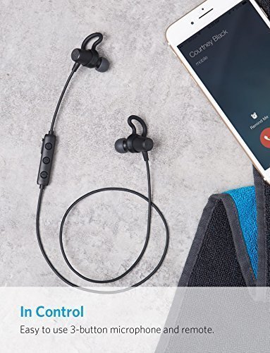 Anker-Sound-Surge-Bluetooth-Headphones-Buds-In-Ear-Magnetic-Headphones-with-6-Hours-Playing-TimeWaterproof-IPX4MIC-FOR-IPHONE-IPAD-SAMSUNG-NEXUS-HTC-and-More