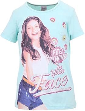 DISNEY Bambina Soy Luna Maglietta, azzurro