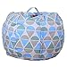 Produktbild Etopfashion Stuffed Animal Bean Bag Stofftier Kuscheltiere Aufbewahrung Aufbewahrungstasche Sitzsack Kinder Soft Pouch Stoff Stuhl