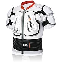 POC Spine VPD Tee - Protección de ciclismo para hombre, color blanco, talla XS-S