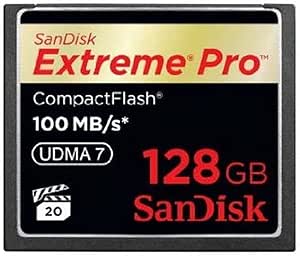 SanDisk SDCFXP-128G-X46 128GB Extreme Pro 100MB/s UDMA-7 CompactFlash
