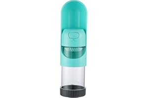 Kinsinder Dog Water Bottle 300ML Portable Pet Water Bottles Water Dispenser Puppy Travel Drink Cup for Outdoor Walking Hiking