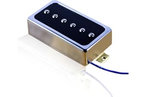 VANSON AlNiCo V P90, Chrome Humbucker Size Single Coil Bridge Pickup, HB90 (Bridge)