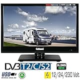 tvöd lkw-fahrer HIGHLIGHTS: 40 cm/15,6Zoll LCD-TV | Sensationelles HD-Erlebnis mit gestochen scharfen Bildern | DVB-S / S2 / DVB-C / DVB-T / T2 – integrierter Kombi-Receiver für den Empfang von digitalem HD-Fernsehen via Sat, Kabel und digitalem Fernsehen terrestrisch DVB-T mit neuen DVB-T2 HD Standards (H.265 HEVC) mit +5 Volt Antennenspannung