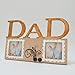 Giftgarden Photo Frame - New Resin Picture Frames Beautiful DAD Multi Photo Frames for Home Decor Frames 2x2-Inch