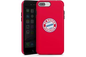 DeinDesign Coque Compatible avec Apple iPhone 7 Plus Coque renforcée Coque Antichoc FC Bayern Munich FCB Logo
