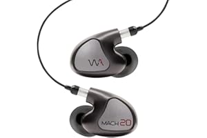 Westone Audio - Mach 20 Universal IEM Wired Earbuds - Dual Balanced Armature Driver Professional Musician in Ear Monitor Earphones with Linum® BAX™ T2 Cable