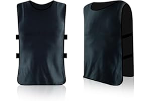 SANDYSEPTEMBER Gilet d'entraînement léger en polyester pour sports d'équipe pour basket-ball, football, rugby