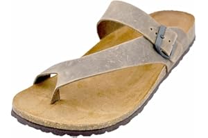 INTER BIOS INTER-BIOS Interbios 9511 Chancla de dedo con hebilla regulable toda de piel súper cómoda