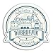 Produktbild DestinationVinyl 2 x 10 cm Dubrovnik Vinyl Aufkleber - Kroatien Reise-Aufkleber Laptop Gepäck # 18082 (10 cm breit)