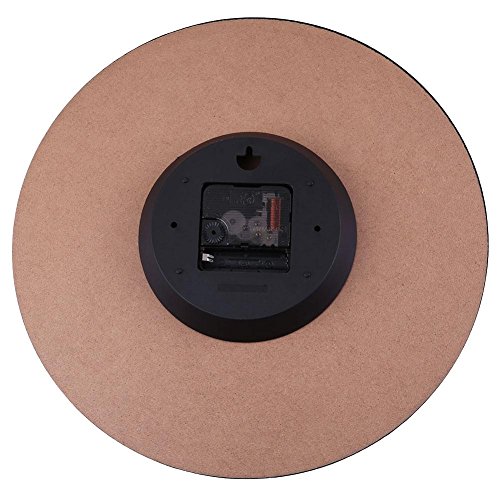 SOLEDI Wanduhr Vintage römischen Ziffer verrostet Rustikale Land Toskana Stil Holz - 6